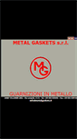 Mobile Screenshot of metalgaskets.it